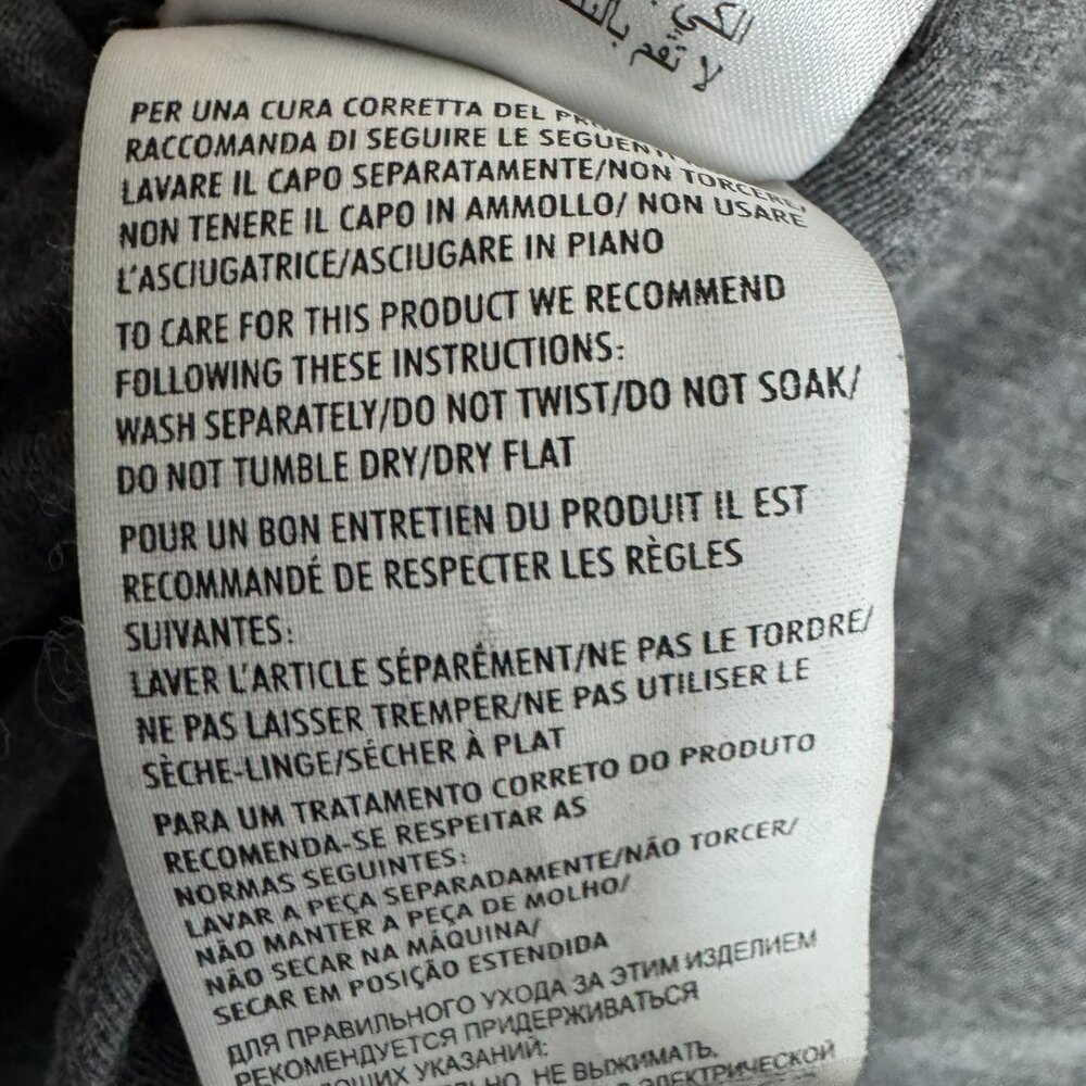 Gucci Dark Gray Logo Short Sleeve Crewneck Tee - Picture 7 of 9